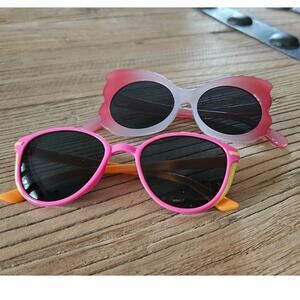 2 pairs of girls sunglasses, new, size 3+